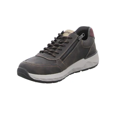 RIEKER HWK Herren Halbschuhe Halbschuhe Sneaker Braun Lederimitat 