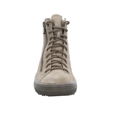 LEGERO mit Gore-Tex Membrane Mid Cut Sneaker Taupe Leder 