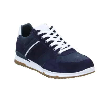 SAILER Halbschuhe Sneaker Blau Leder SAILER Halbschuhe Sneaker Blau Leder