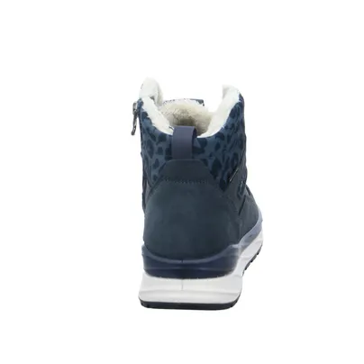 LOWA Snowboots Damen Blau Leder LOWA Snowboots Damen Blau Leder