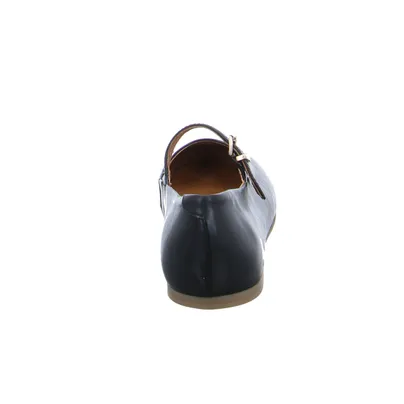 SCHUHENGEL Ballerina Schwarz Leder 
