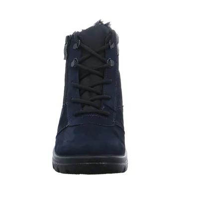 ARA Wechselfussbett und Gore-Tex Comfort-Boot Blau Lederimitat ARA Wechselfussbett und Gore-Tex Comfort-Boot Blau Lederimitat