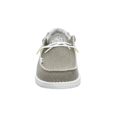 HEY DUDE Halbschuh Olive Textil 