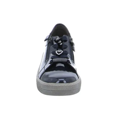 GABOR Sneaker Blau Leder 