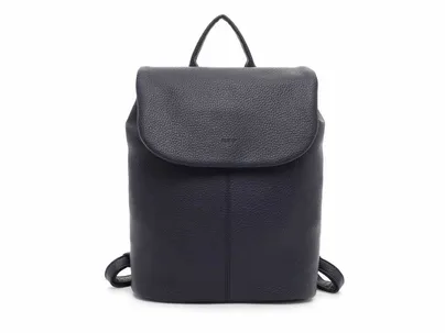 RUE68 Rucksack Blau Lederimitat RUE68 Rucksack Blau Lederimitat