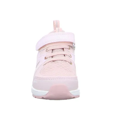 VIKING Sneaker Kleinkinder-Halbschuh Klett Rosa Textil 