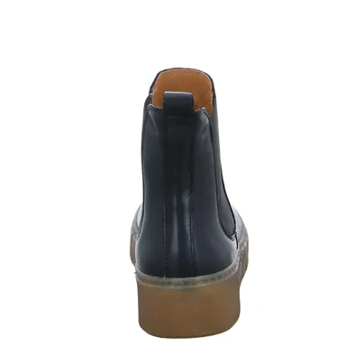 SCHUHENGEL Boot Schwarz Leder 