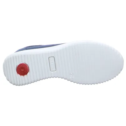 IMAC "Super leicht" Sneaker Jeansblau Leder 