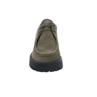 SCHUHENGEL Schnürschuh Khaki Leder 