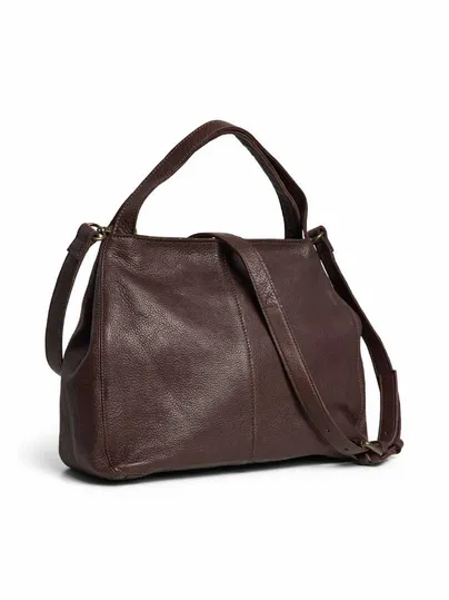 PIECES Shopper Braun Leder PIECES Shopper Braun Leder