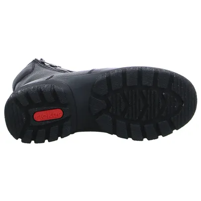 RIEKER TEX + Lammfellfuttter Comfort-Boot Schwarz Leder RIEKER TEX + Lammfellfuttter Comfort-Boot Schwarz Leder