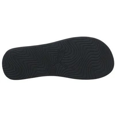 PUMA Badeschuhe unisex Schwarz Synthetik PUMA Badeschuhe unisex Schwarz Synthetik