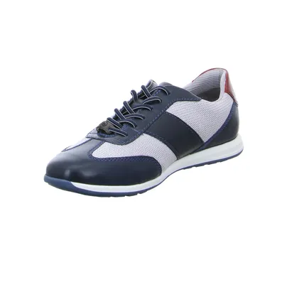 BUGATTI SHOES Halbschuhe Sneaker Blau Leder BUGATTI SHOES Halbschuhe Sneaker Blau Leder