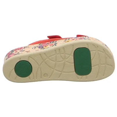 MUBB Pantolette Rot Leder MUBB Pantolette Rot Leder