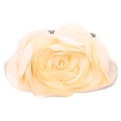 * Clutch / Abendtasche Beige Textil * Clutch / Abendtasche Beige Textil