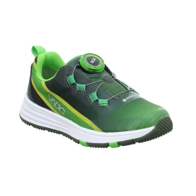 VADO Sneaker Outdoor Kleinkinder-Sport -Halbschuh Grün Textil 