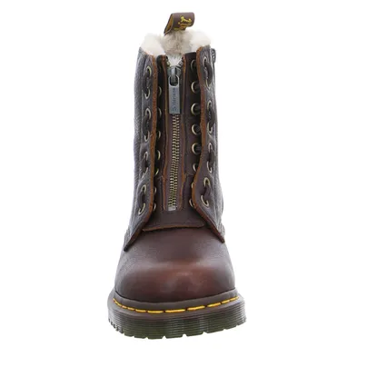 DR. MARTENS RV Abnehmbar Boot Braun Leder DR. MARTENS RV Abnehmbar Boot Braun Leder