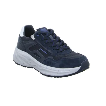 WALDLÄUFER Halbschuhe Sneaker Stoff Blau Leder WALDLÄUFER Halbschuhe Sneaker Stoff Blau Leder