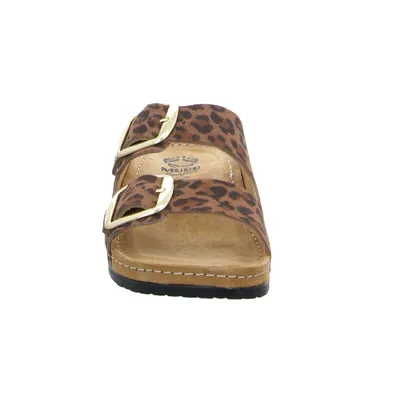 MUBB Bio-Fussbett Leopard Leder 