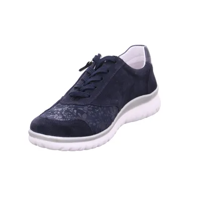 COMFORT LOVER Comfort-Schnürer Blau Leder COMFORT LOVER Comfort-Schnürer Blau Leder