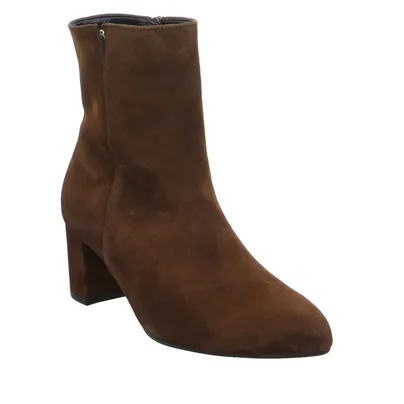 GABOR Stiefelette Mittelbraun Leder 