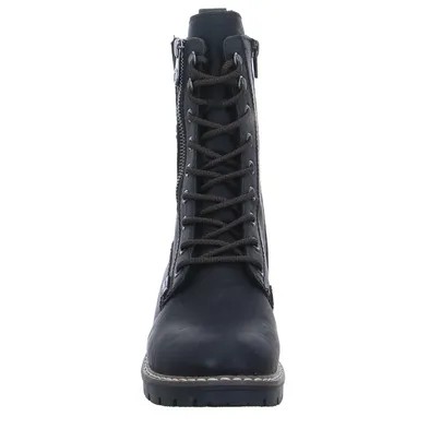 RIEKER Boot Schwarz Lederimitat RIEKER Boot Schwarz Lederimitat