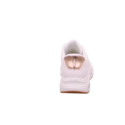 SKECHERS Sneaker Weiss Lederimitat 