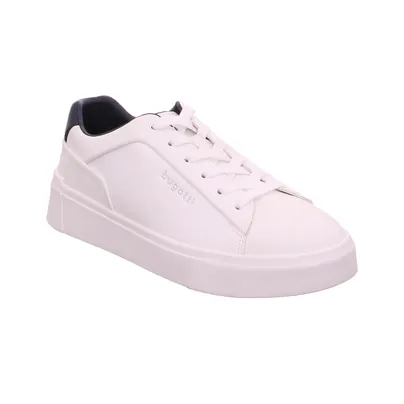 BUGATTI SHOES Halbschuhe Sneaker Weiss Lederimitat 