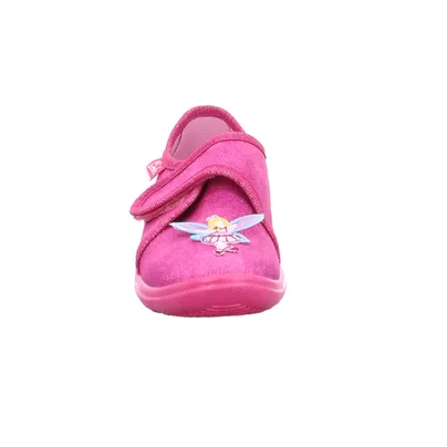 BECK Mädchenhausschuh Kinder-Hausschuh Pink Textil BECK Mädchenhausschuh Kinder-Hausschuh Pink Textil