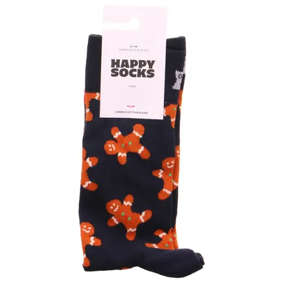 HAPPY SOCKS Gingerbread Man Freizeitsocken Dunkelblau Textil 