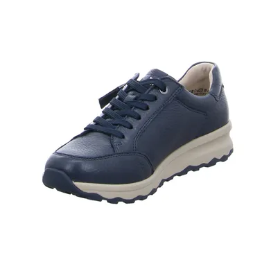 CAPRICE Comfort-Schnürer Navy Leder 