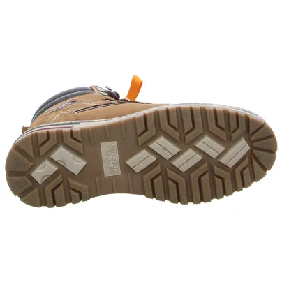 DOCKERS Winter-Boots Cognac Lederimitat 