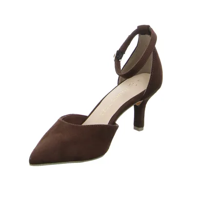 MARCO TOZZI Pumps Braun Lederimitat 