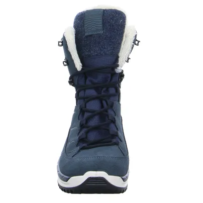 LOWA Snowboots Damen Blau Leder LOWA Snowboots Damen Blau Leder