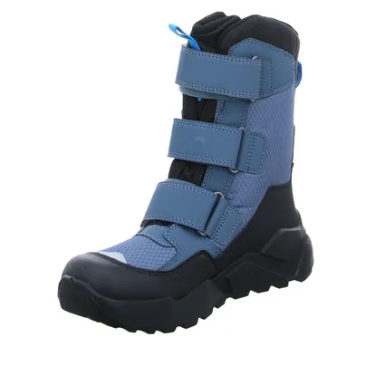 SUPERFIT Winterstiefel Jungen- Snowboot Membran Blau Textil 
