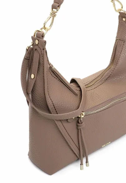 SURI FREY Beuteltasche Taupe Lederimitat SURI FREY Beuteltasche Taupe Lederimitat