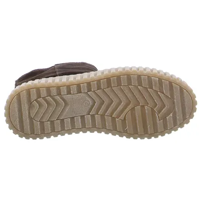 SCHUHENGEL Boot Dunkelbraun Leder 