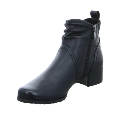 CAPRICE Comfort-Stiefelette Schwarz Leder 