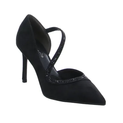 TAMARIS Pumps Schwarz Textil 