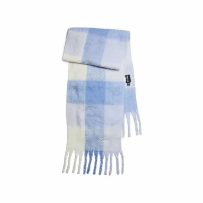 PIECES Schal mit Fransen Schal Blau Textil PIECES Schal mit Fransen Schal Blau Textil