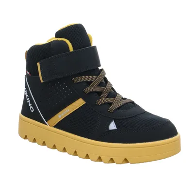 VIKING Sneaker high Jungen-Winter-Bottine Schwarz Textil VIKING Sneaker high Jungen-Winter-Bottine Schwarz Textil