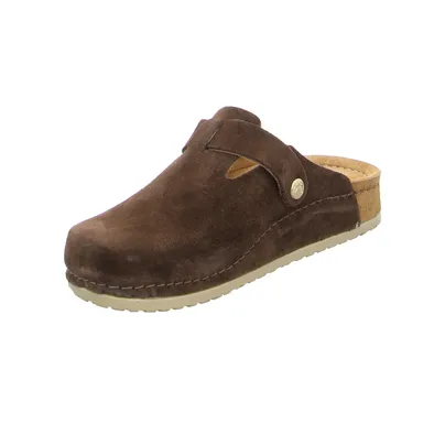 MUBB Pantolette Braun Leder MUBB Pantolette Braun Leder