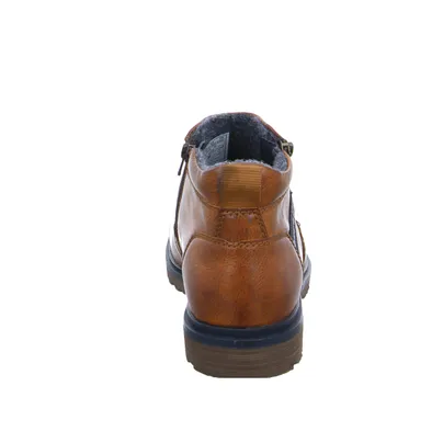 BUGATTI SHOES Western Cognac Lederimitat BUGATTI SHOES Western Cognac Lederimitat