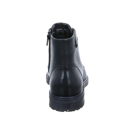 BUGATTI SHOES Winter-Boots Schwarz Leder 