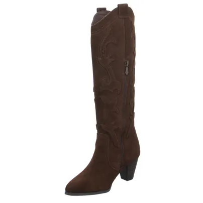 LA STRADA Stiefel Braun Leder LA STRADA Stiefel Braun Leder