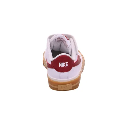 NIKE Kinder Sportschuh Weiss Lederimitat NIKE Kinder Sportschuh Weiss Lederimitat