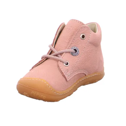 PEPINO Bottine Lauflernschuh Rosa Leder PEPINO Bottine Lauflernschuh Rosa Leder