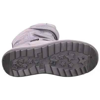 RICHTER Winterstiefel Mädchen-Snowboot Membrane Silber Textil RICHTER Winterstiefel Mädchen-Snowboot Membrane Silber Textil