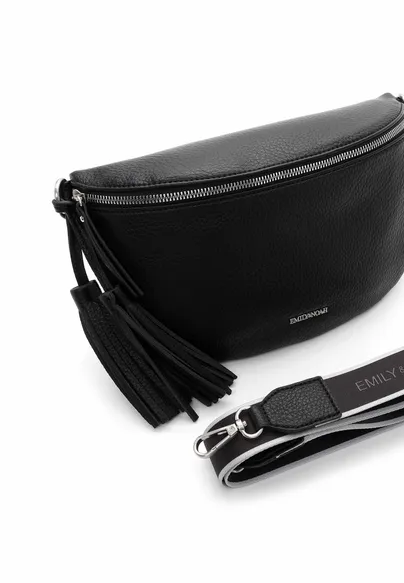 EMILY & NOAH Rucksack Schwarz Lederimitat EMILY & NOAH Rucksack Schwarz Lederimitat