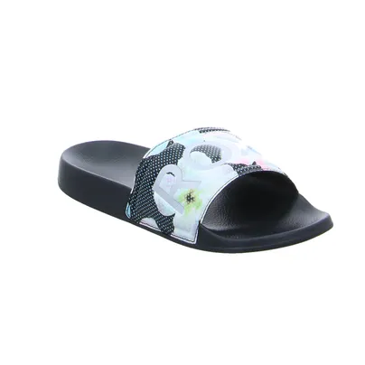 ROXY Badeschuhe unisex Schwarz Synthetik ROXY Badeschuhe unisex Schwarz Synthetik